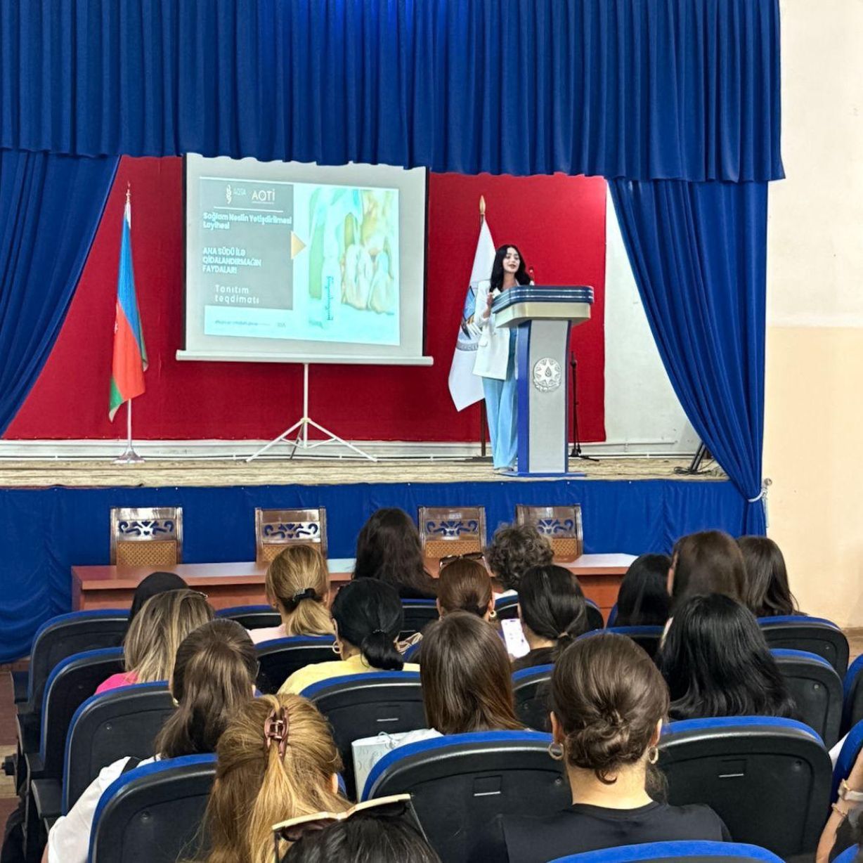 “Sağlam nəsilin yetişdirilməsində ana südünün rolu” mövzusunda maarifləndirici tədbir keçirilib