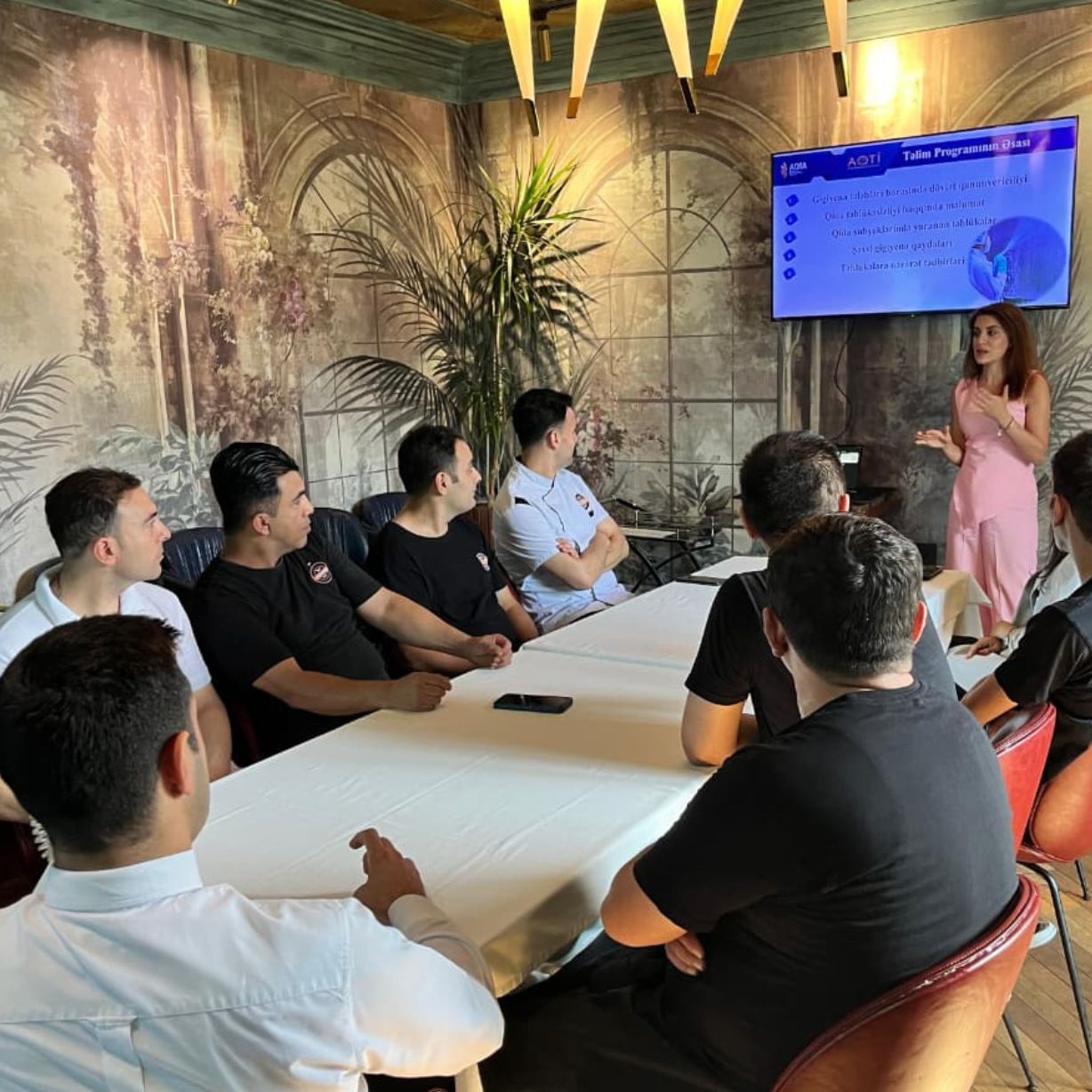 “Qida sahəsində gigiyena tələbləri” mövzusunda növbəti təlim keçirilib