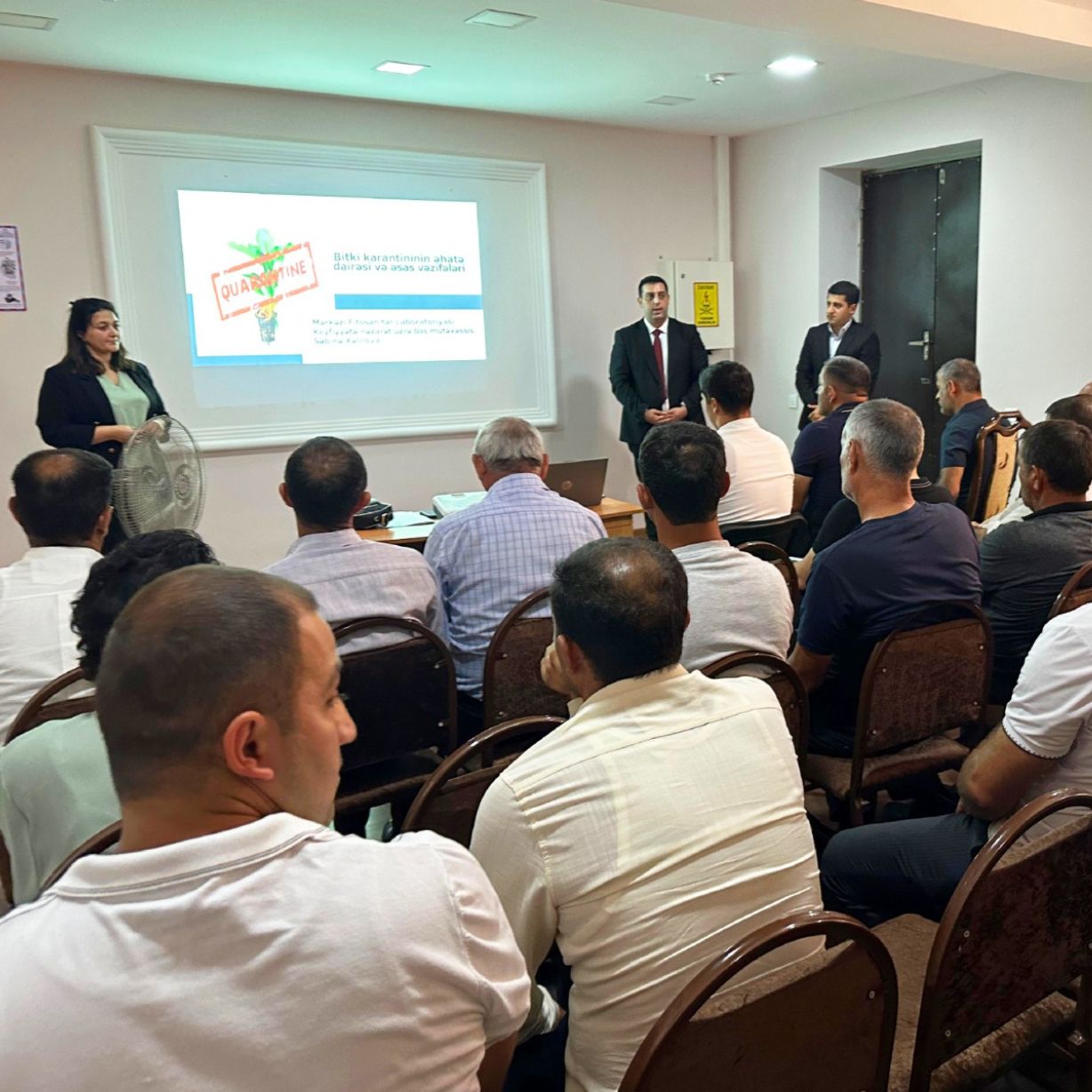 Fermer və sahibkarlar üçün iki rayonda təlim təşkil olunub