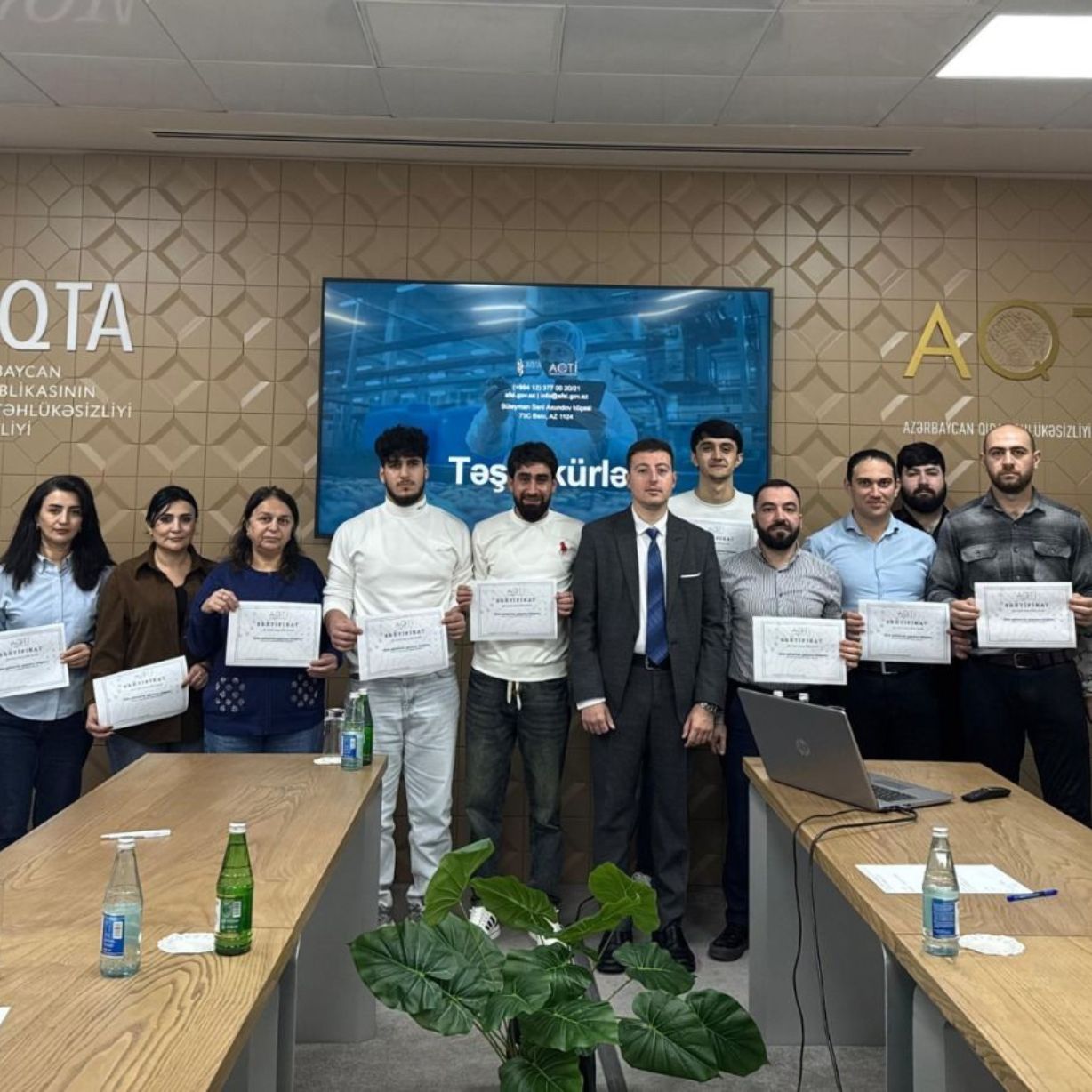 Qida sahəsində çalışan mütəxəssislər üçün gigiyena təlimi keçirilib