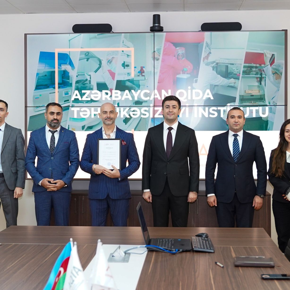 AQTİ tərəfindən “Intercontinental Hotel Baku”ya HACCP sertifikatı təqdim olunub