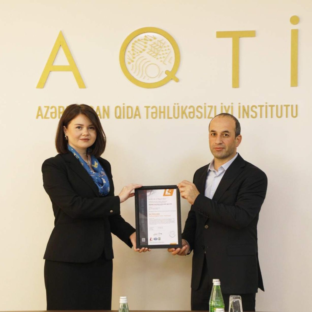 AQTİ beynəlxalq keyfiyyət standartına uyğun sertifikatla təltif olunub
