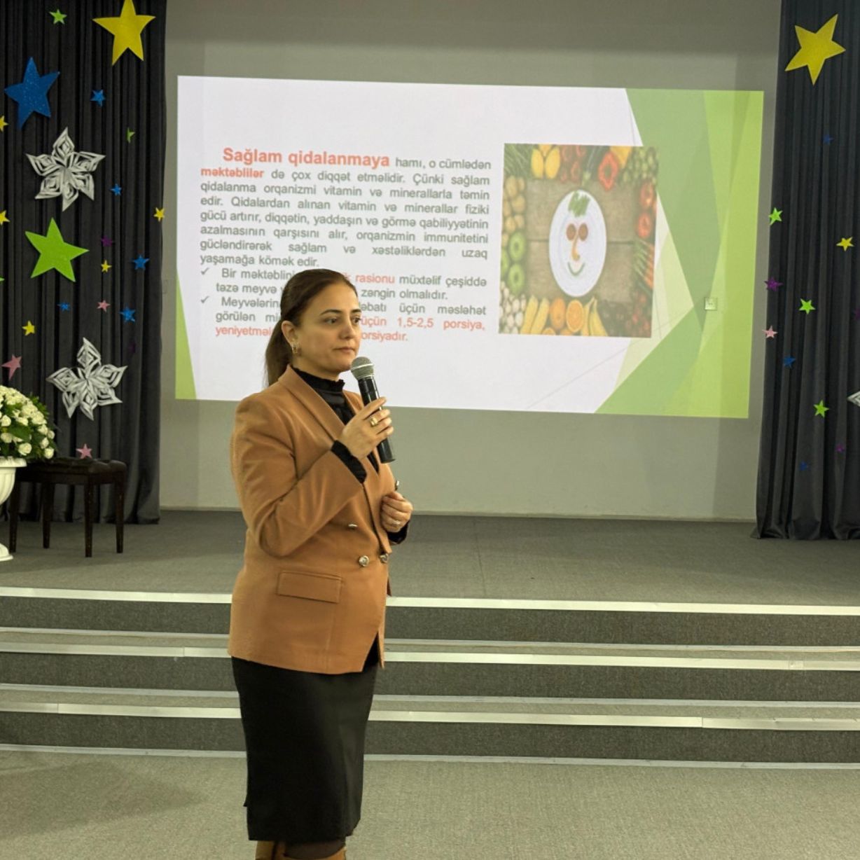 AQTA “Sağlam məktəbli” layihəsini davam etdirir