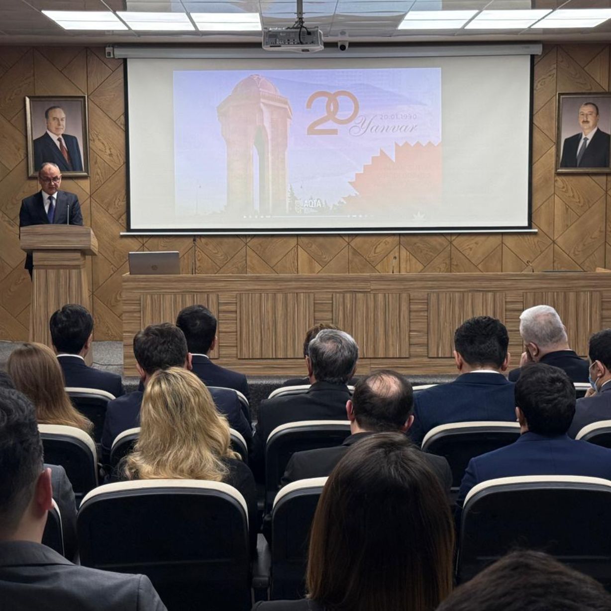 AQTA-da 20 Yanvar faciəsinin 36-cı ildönümünə həsr olunan tədbir keçirilib