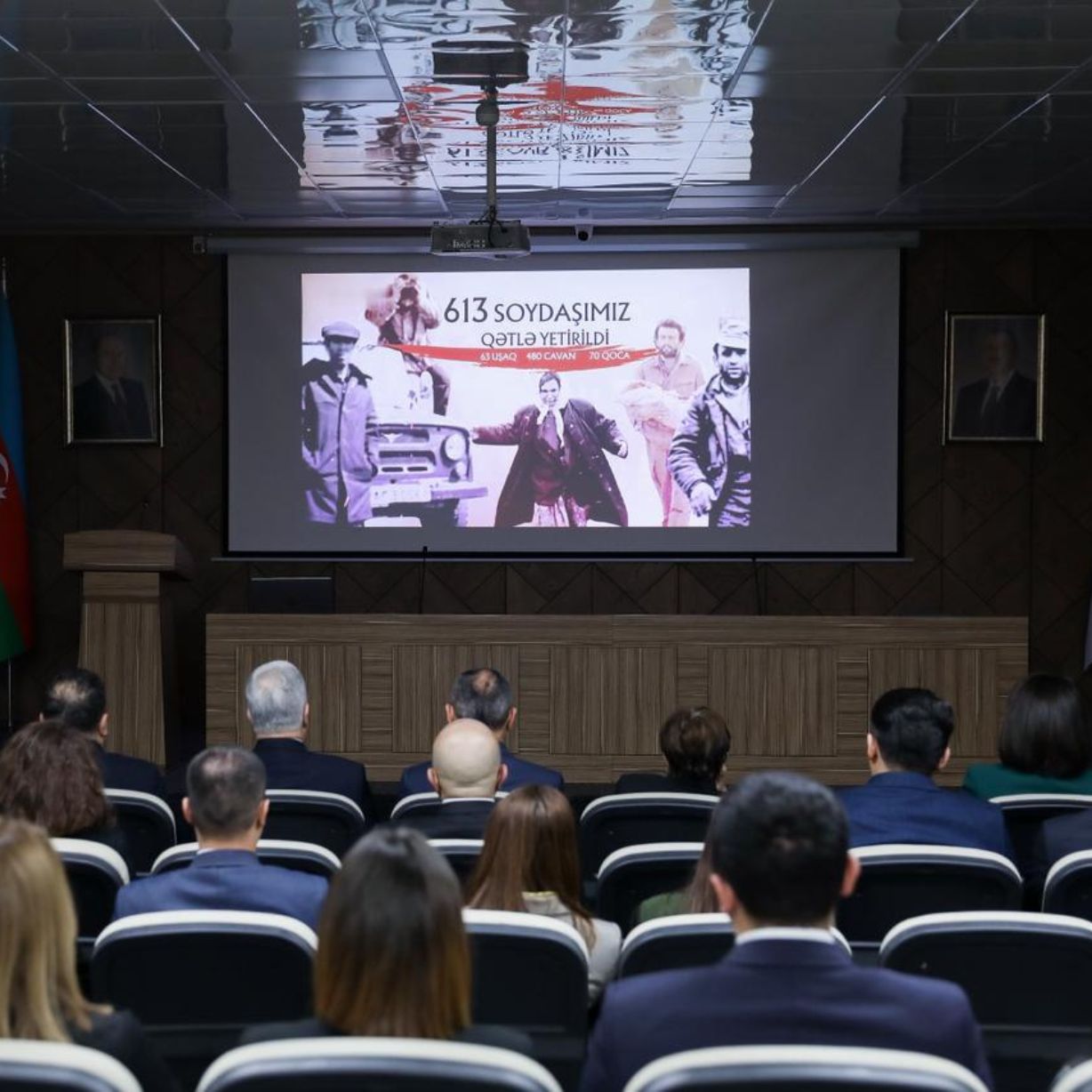 AQTA-da Xocalı soyqırımı qurbanlarının xatirəsi anılıb