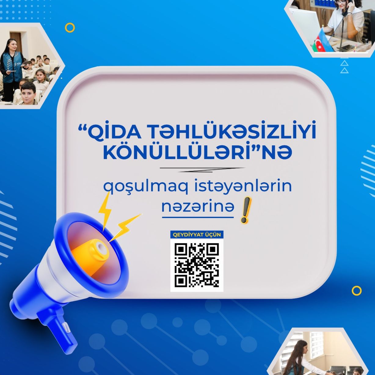 “Qida Təhlükəsizliyi Könüllüləri”nə qoşulmaq istəyirsiniz?