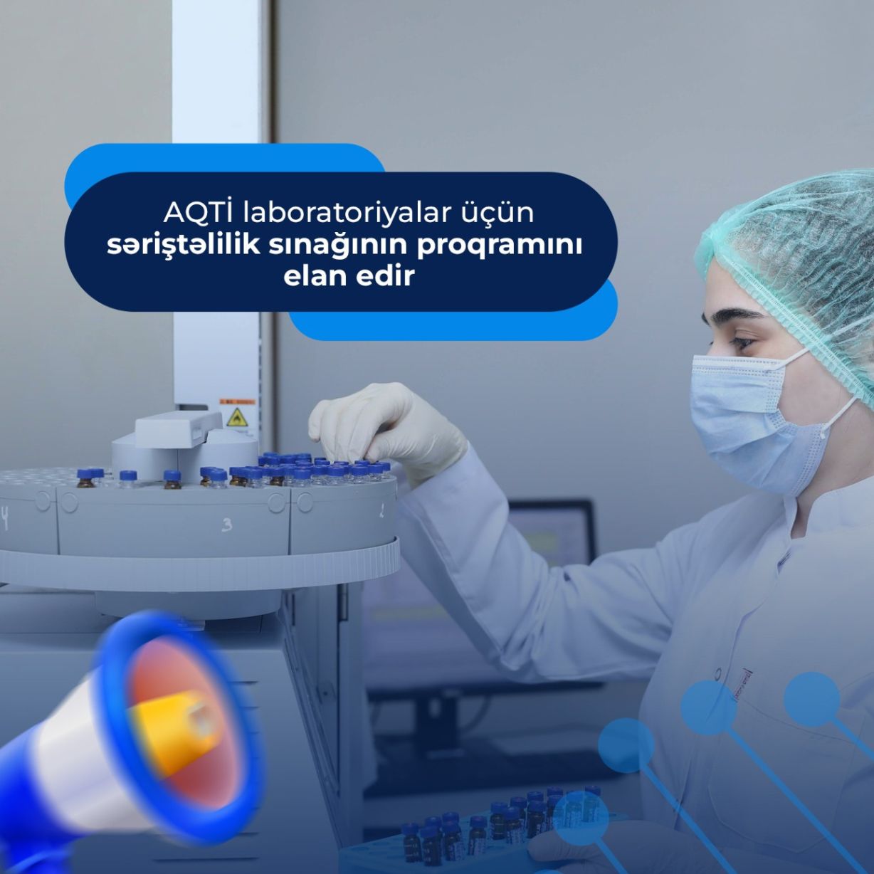 AQTİ laboratoriyalar üçün səriştəlilik sınağının proqramını elan edir