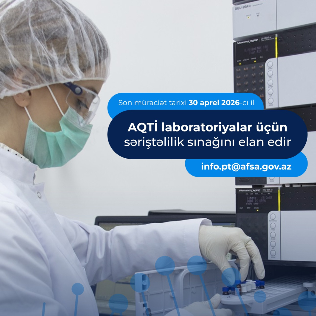 AQTİ laboratoriyalar üçün səriştəlilik sınağını elan edir