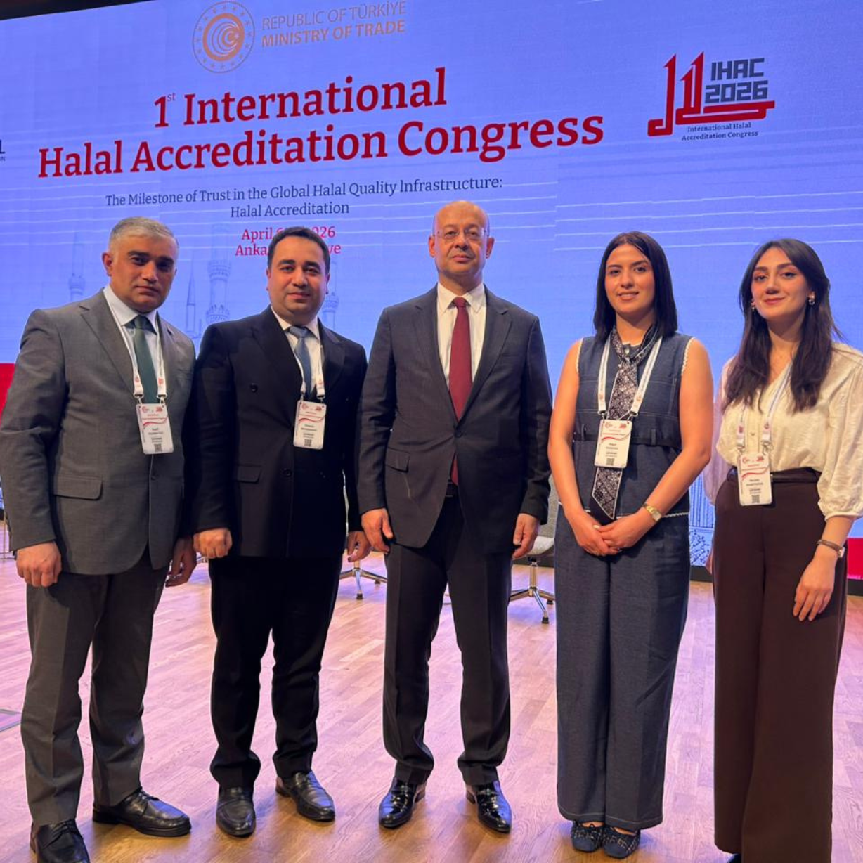 AQTİ Ankarada keçirilən I Beynəlxalq Halal Akkreditasiya Konfransında təmsil olunub