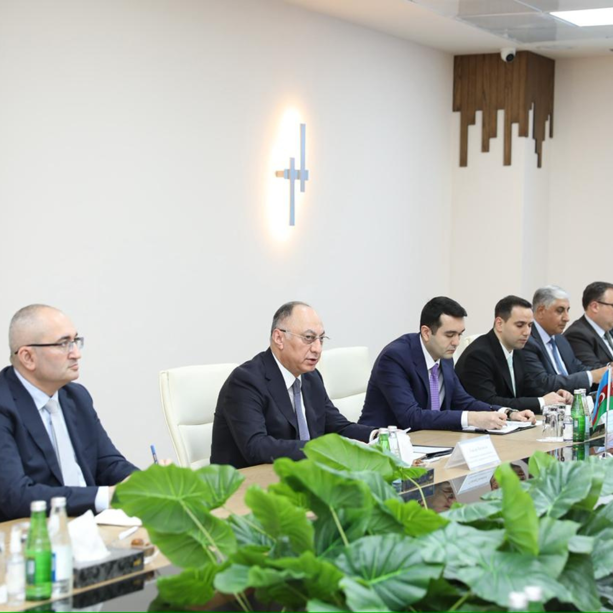 AQTA sədri Qoşqar Təhməzli ilə Latviyanın kənd təsərrüfatı naziri Armands Krauze arasında görüş olub