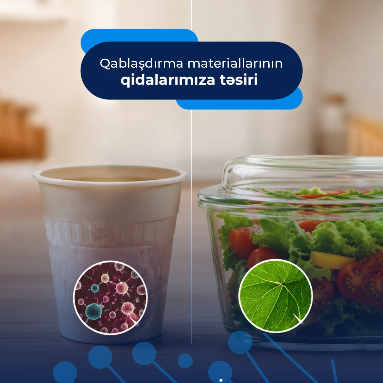 Qablaşdırma materiallarının qidalarımıza təsiri