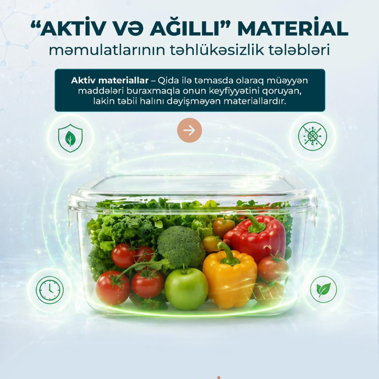 Aktiv və ağıllı material və məmulatlar haqqında məlumatlısınızmı?