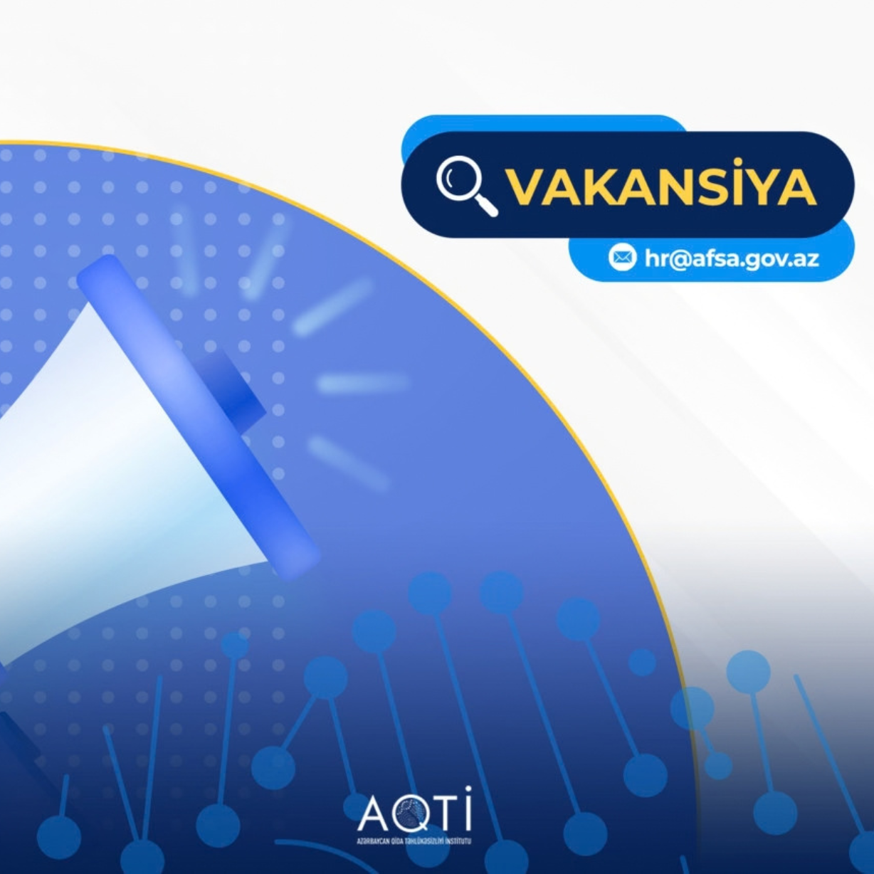 AQTİ vakant vəzifə üzrə işə qəbul elan edir