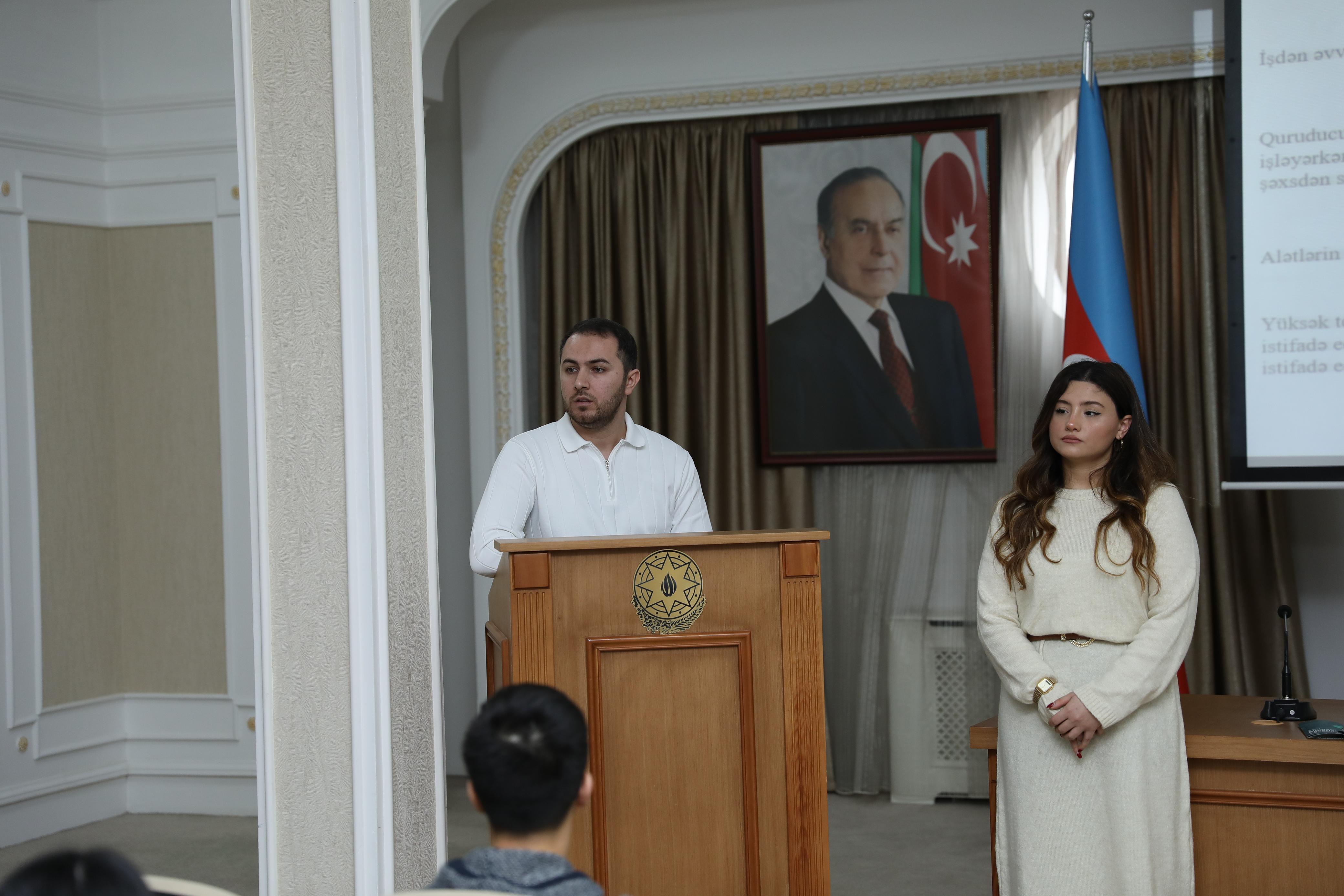 AQTİ-də peşə təhsili müəssisələrinin tələbələri üçün növbəti təlimlərə start verilib