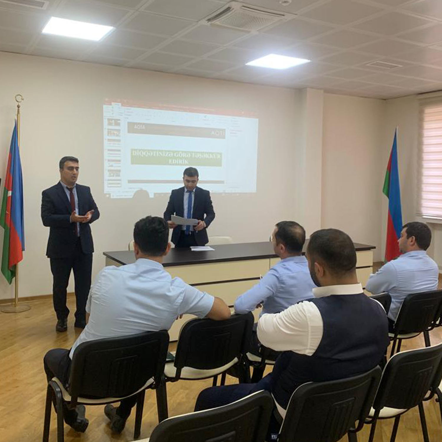 AQTİ sahibkarlıq subyektlərinin əməkdaşları üçün keçirilən təlimləri davam etdirir