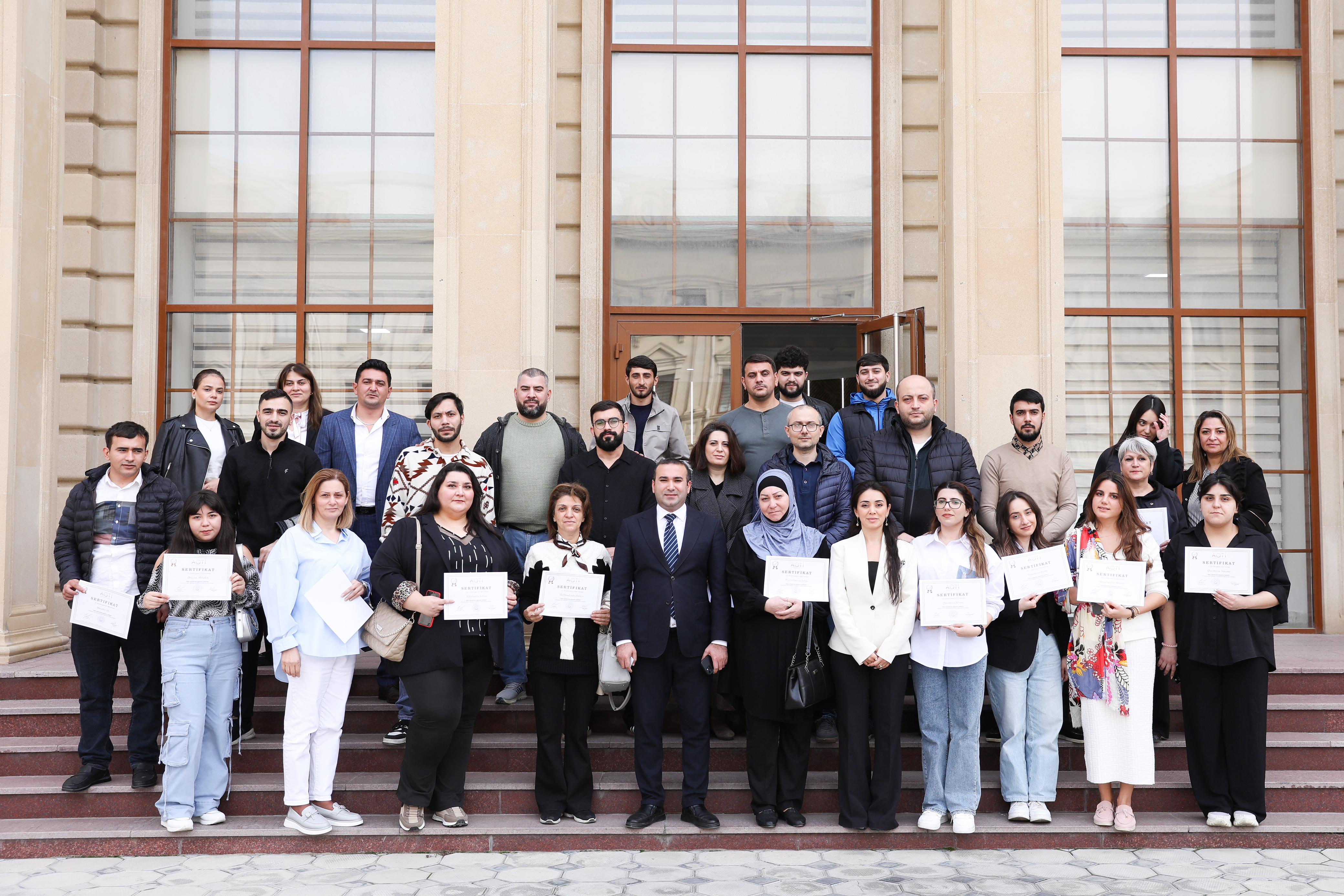 AQTİ tərəfindən qida sahəsində gigiyena tələblərinə dair keçirilən təlimlərdə 2840 nəfər iştirak edib