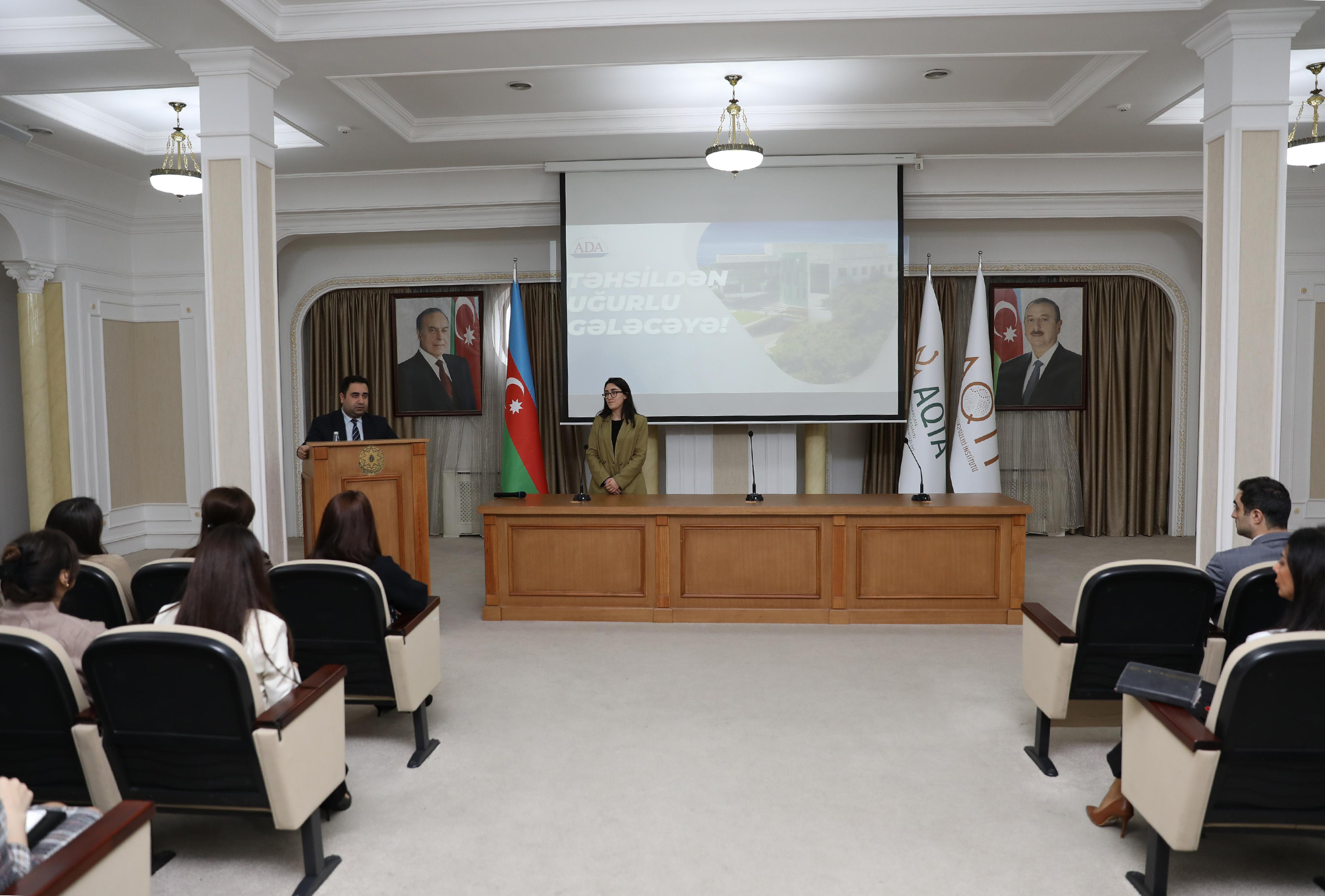 AQTİ əməkdaşları ADA Universitetinin magistratura proqramları ilə tanış olublar