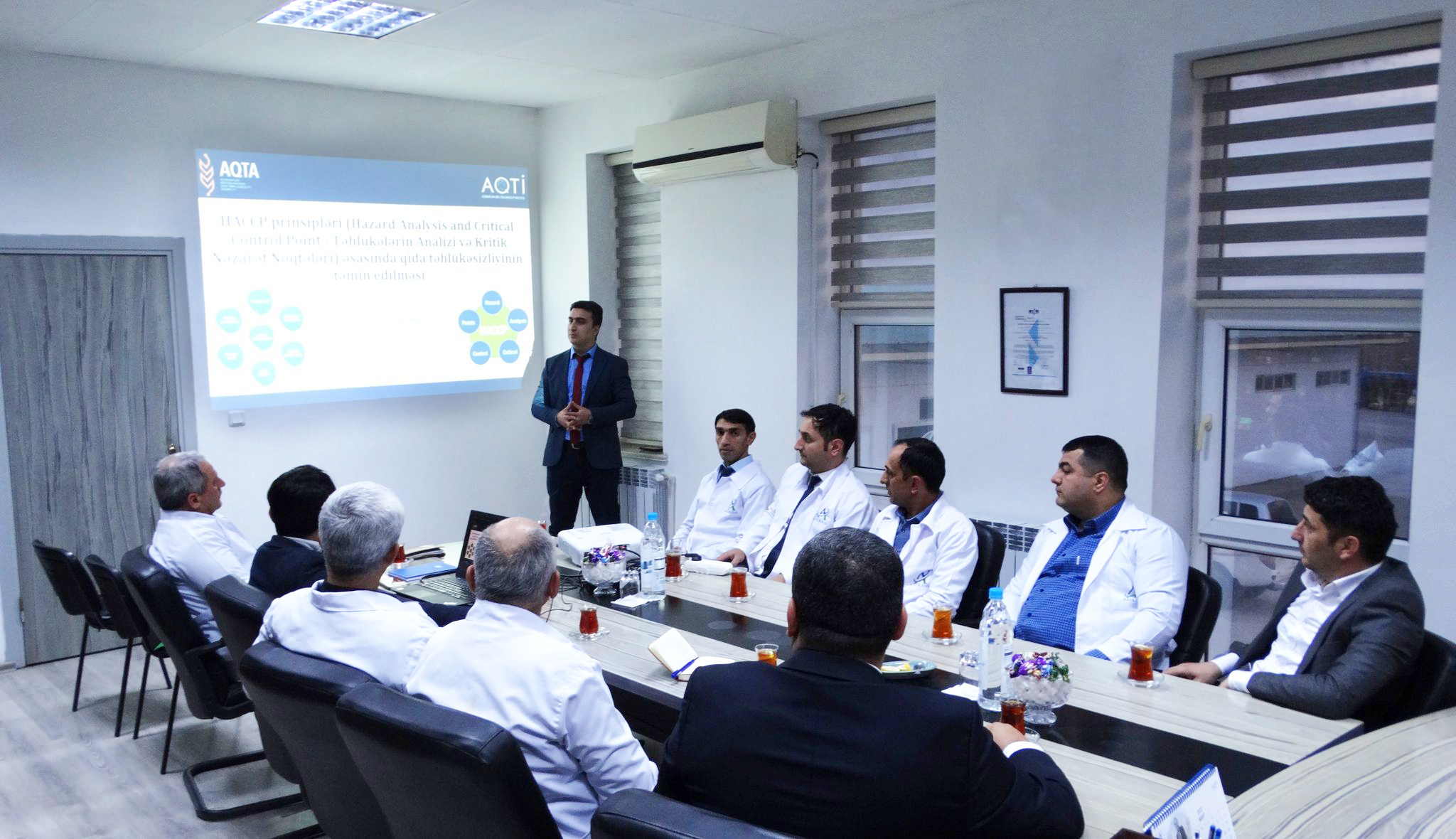 Biləsuvarda HACCP prinsipləri mövzusunda təlim keçirilib