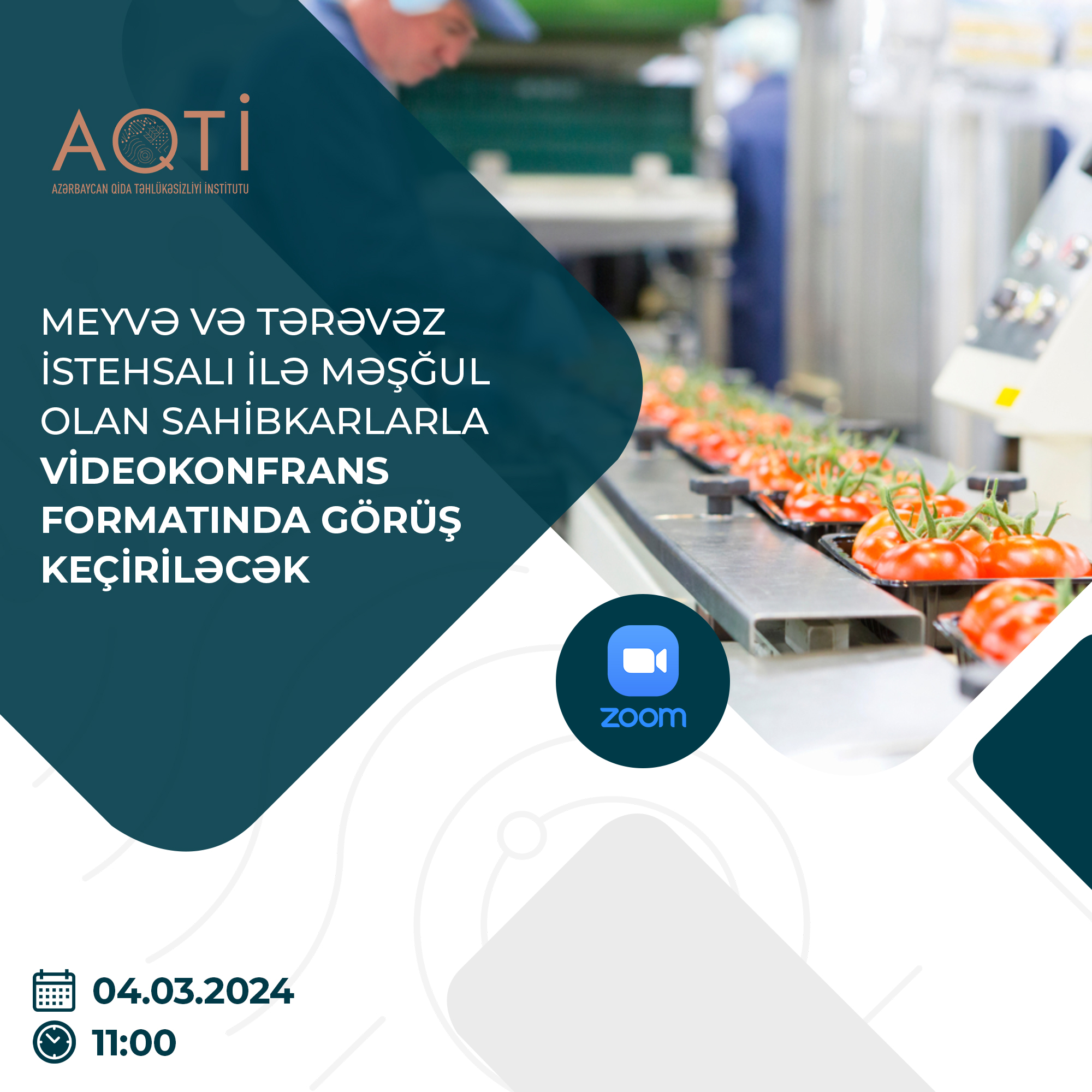 Meyvə və tərəvəz istehsalçıları ilə görüş keçiriləcək