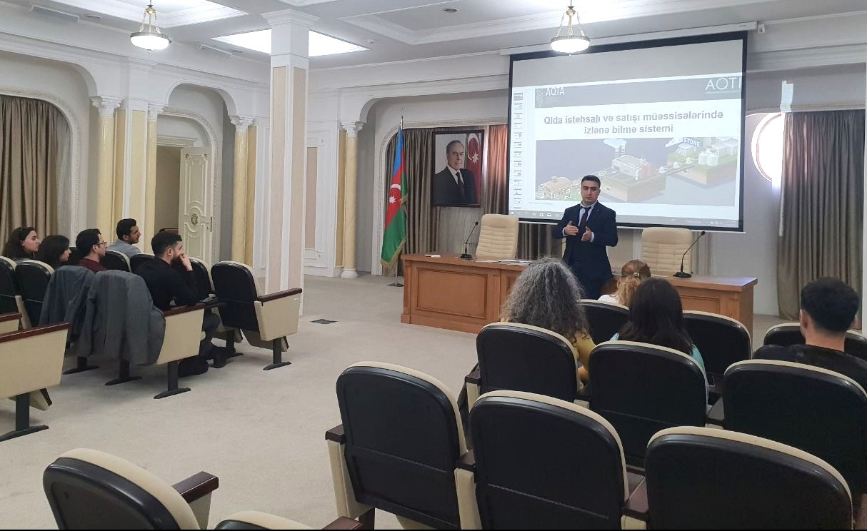 Qida emalı müəssisələrində izlənəbilmə sisteminin tətbiqinə dair növbəti təlim keçirilib