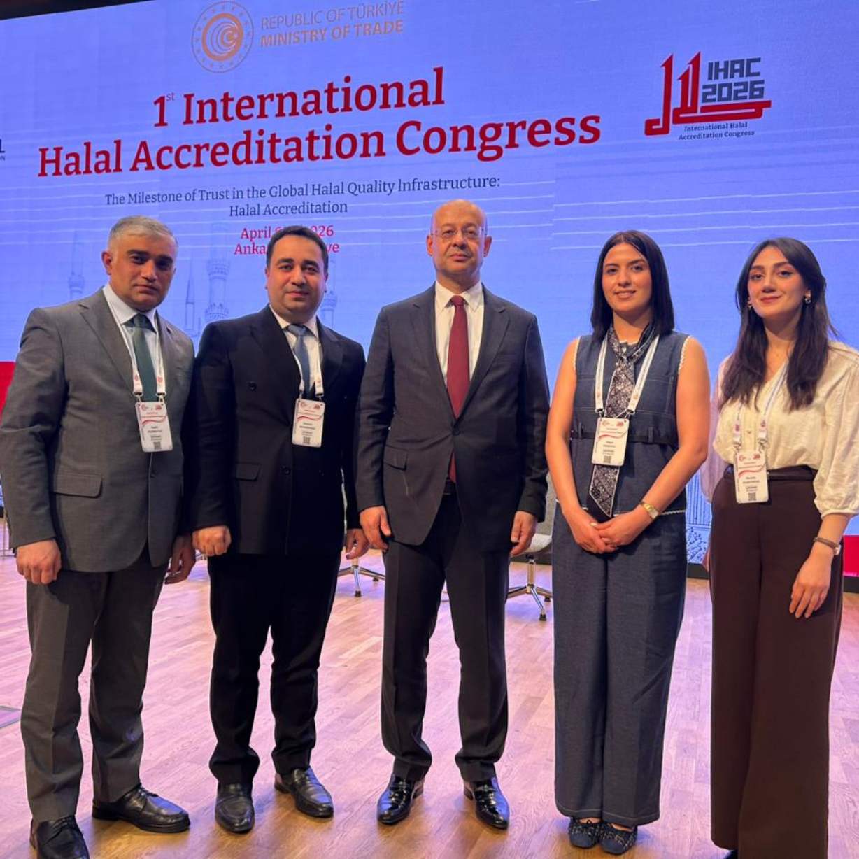 AQTİ Ankarada keçirilən I Beynəlxalq Halal Akkreditasiya Konfransında təmsil olunub